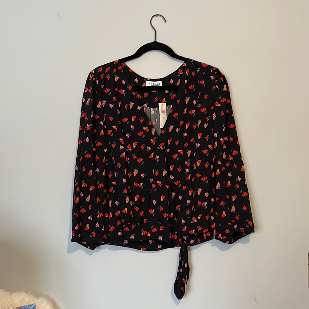 Floral Anthropologie Blouse